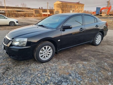 2008 Mitsubishi Galant IX Рестайлинг, чёрный, 650000 рублей, вид 2