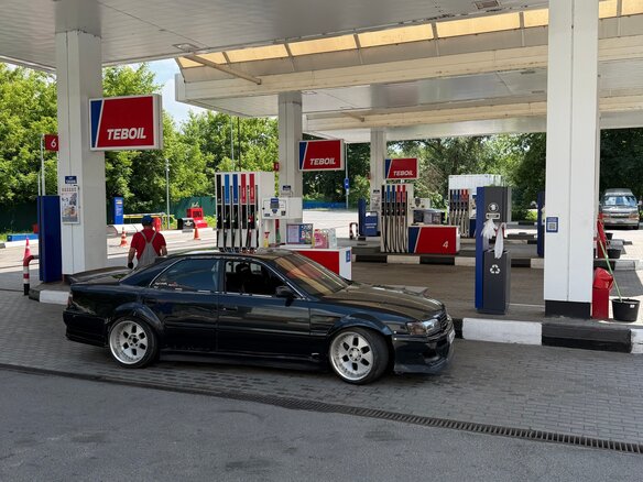 2000 Toyota Chaser VI (X100) Рестайлинг, чёрный - вид 5