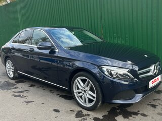 2017 Mercedes-Benz C-Класс 180 9G-TRONIC IV (W205), синий, 1750000 рублей, вид 2