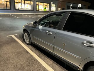 2008 Volvo S40 II Рестайлинг, серебристый, 485000 рублей, вид 3