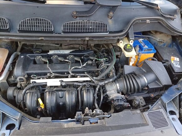 2005 Ford C-MAX I, синий, 380000 рублей - вид 12