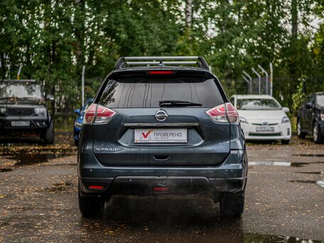 2017 Nissan X-Trail III, синий, 1370000 рублей, вид 4