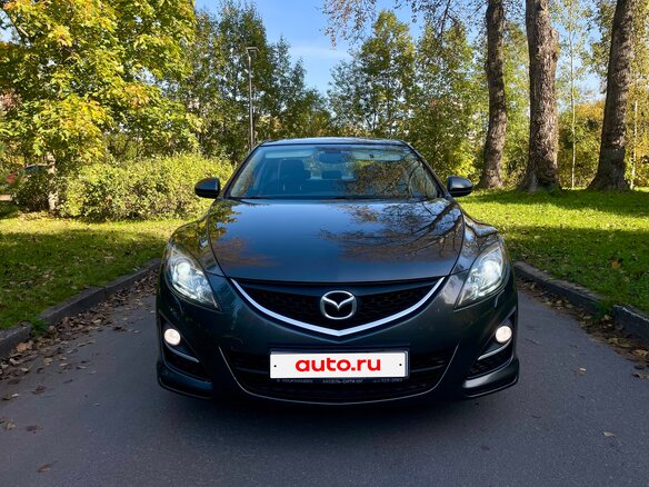 2010 Mazda 6 II (GH) Рестайлинг, серый - вид 1