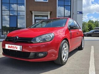 2011 Volkswagen Golf VI, красный, 750000 рублей, вид 2