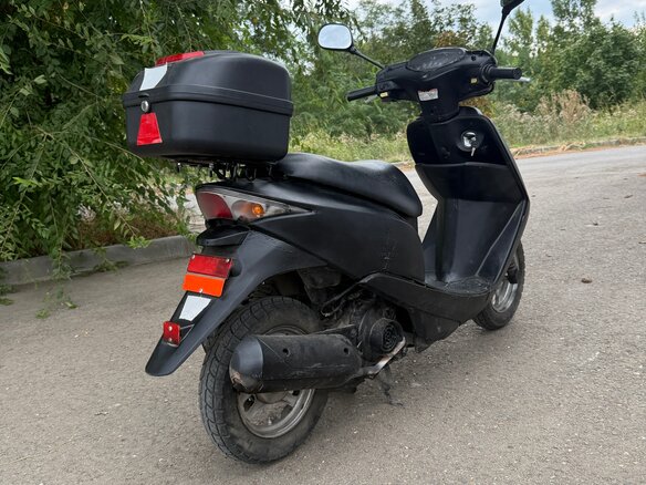 2007 Honda Dio, синий - вид 1