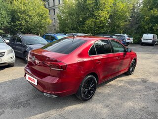 2022 Volkswagen Polo VI, красный, 1550000 рублей, вид 4