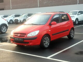 2007 Hyundai Getz I Рестайлинг, красный, 399000 рублей, вид 2