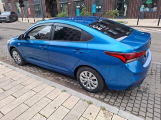 2017 Hyundai Solaris II, синий, 1100000 рублей, вид 5