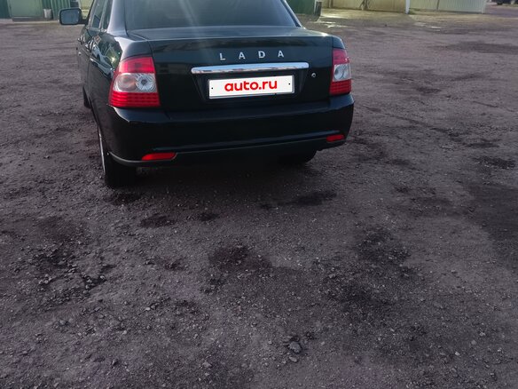 2016 Lada (ВАЗ) Priora I Рестайлинг, чёрный, 560000 рублей - вид 1