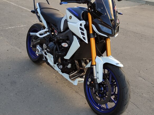 2018 Yamaha MT-09 (FZ-09), белый, 800000 рублей - вид 14