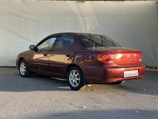 2006 Kia Spectra I Рестайлинг 2, красный, 350000 рублей, вид 5