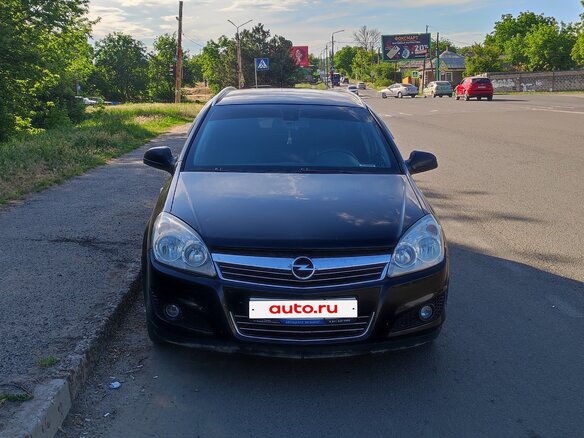 2011 Opel Astra H Рестайлинг, чёрный, 850000 рублей