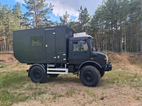2000 Mercedes-Benz Unimog, зелёный, 5350000 рублей, вид 4