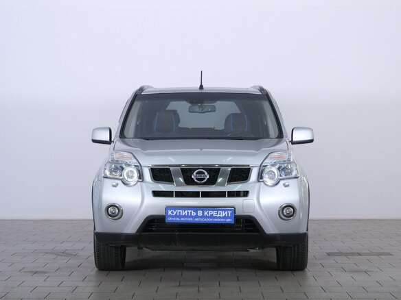2012 Nissan X-Trail II Рестайлинг, серебристый - вид 1
