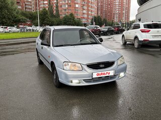 2008 Hyundai Accent ТагАЗ II, серый, 449000 рублей, вид 3