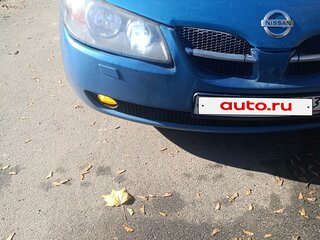2003 Nissan Almera II (N16) Рестайлинг, синий, 300000 рублей, вид 4