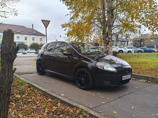 2008 Fiat Punto III Grande Punto, чёрный, 650000 рублей, вид 4