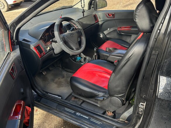2008 Hyundai Getz I Рестайлинг, чёрный, 320000 рублей - вид 7