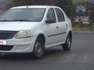 2012 Renault Logan I Рестайлинг, белый, 209000 рублей, вид 1