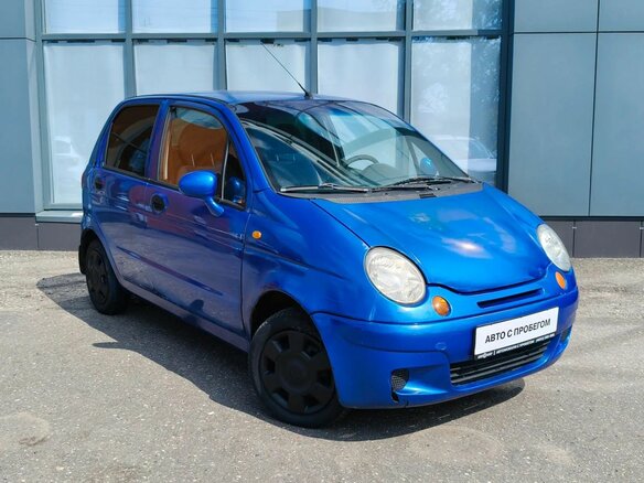 2013 Daewoo Matiz I Рестайлинг, синий - вид 2