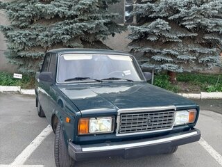 2009 Lada (ВАЗ) 2107, зелёный, 255000 рублей, вид 1