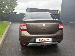 2019 Renault Logan Stepway II Рестайлинг, коричневый, 690000 рублей, вид 3
