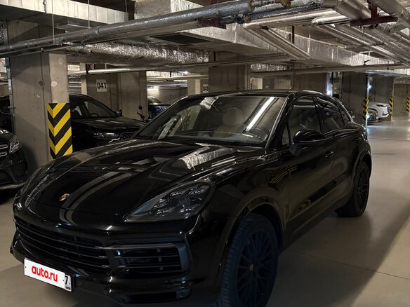 2019 Porsche Cayenne Coupé III, чёрный, 7500000 рублей - вид 1
