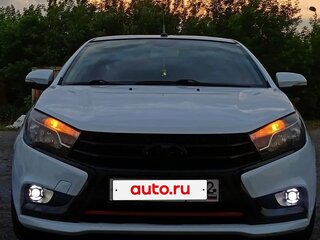 2016 Lada (ВАЗ) Vesta I, белый, 760000 рублей, вид 2