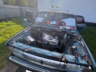 2003 Lada (ВАЗ) 2107, синий, 150000 рублей, вид 1