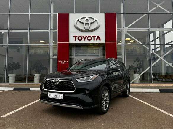 2025 Toyota Highlander IV (XU70), чёрный, 6100000 рублей