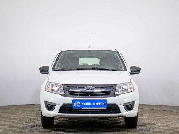 2018 Lada (ВАЗ) Granta I Рестайлинг, белый, 729000 рублей - вид 1