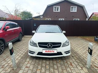 2012 Mercedes-Benz C-Класс 180 BlueEFFICIENCY III (W204) Рестайлинг, белый, 1500000 рублей, вид 1