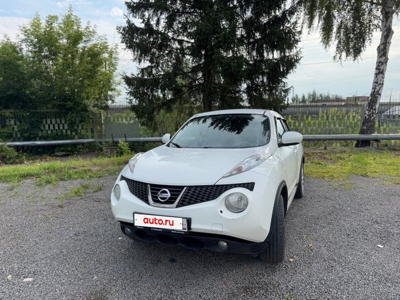 2014 Nissan Juke I, белый, 1099000 рублей
