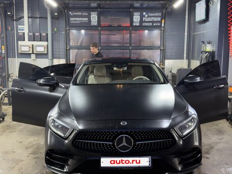 2019 Mercedes-Benz CLS 350 III (C257), чёрный, 4450000 рублей, вид 2