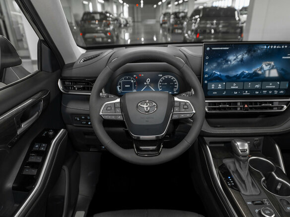 2026 Toyota Highlander IV (XU70), синий - вид 10