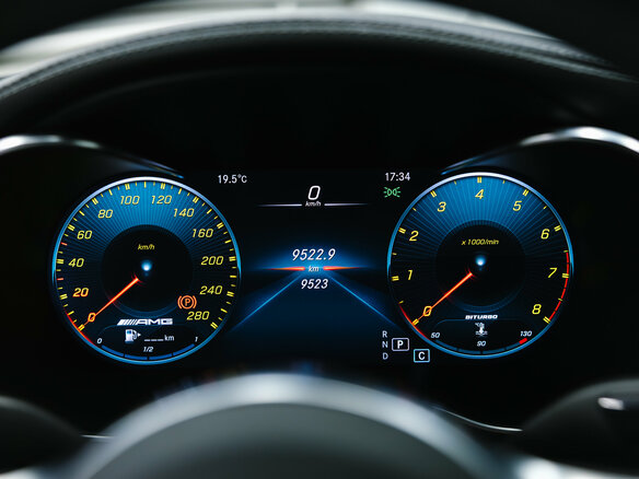 2022 Mercedes-Benz C-Класс AMG 43 AMG IV (W205) Рестайлинг, чёрный, 4250000 рублей - вид 27