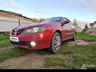 2003 Nissan Almera II (N16) Рестайлинг, красный, 150000 рублей, вид 3