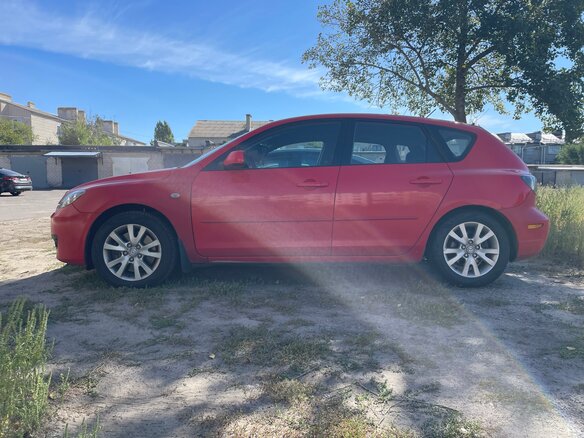 2007 Mazda 3 I (BK) Рестайлинг, красный, 355000 рублей - вид 7