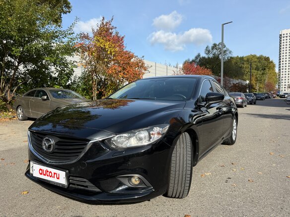 2016 Mazda 6 III (GJ) Рестайлинг, чёрный, 1990000 рублей