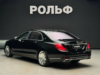 2019 Mercedes-Benz Maybach S-Класс 450 I (X222) Рестайлинг, чёрный, 8500000 рублей, вид 3