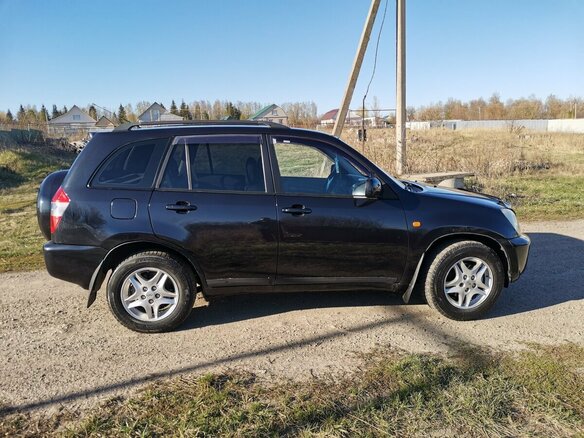 2007 Chery Tiggo (T11) I, чёрный, 190000 рублей - вид 4