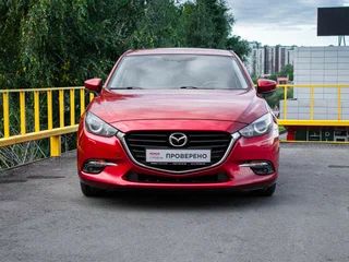 2018 Mazda 3 III (BM) Рестайлинг, красный, 1749000 рублей, вид 2