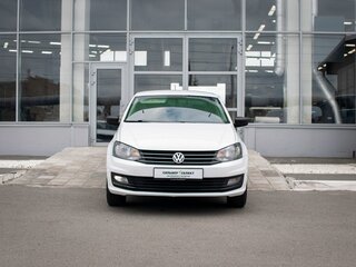 2016 Volkswagen Polo V Рестайлинг, белый, 670000 рублей, вид 3