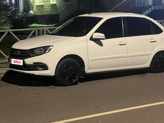 2020 Lada (ВАЗ) Granta I Рестайлинг, белый, 590000 рублей, вид 3