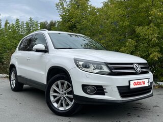 2012 Volkswagen Tiguan I Рестайлинг, белый, 1130000 рублей, вид 1