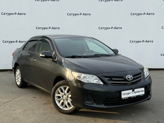 2013 Toyota Corolla X (E140, E150) Рестайлинг, чёрный, 1100000 рублей, вид 3