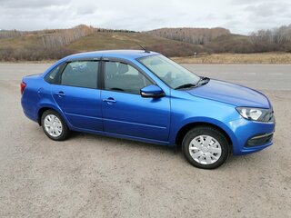 2022 Lada (ВАЗ) Granta I Рестайлинг, синий, 750000 рублей, вид 3