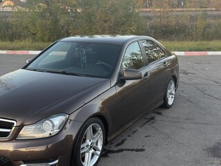 2013 Mercedes-Benz C-Класс 180 III (W204) Рестайлинг, коричневый, 1700000 рублей, вид 1