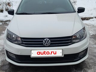 2019 Volkswagen Polo V Рестайлинг, белый, 999000 рублей, вид 1