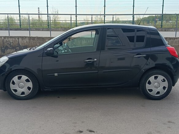 2007 Renault Clio III, чёрный, 450000 рублей - вид 1